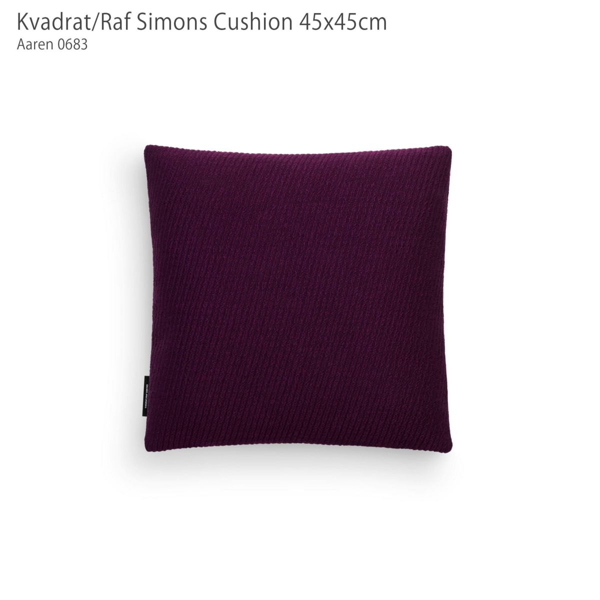 Kvadrat/Raf Simons（クヴァドラ/ラフ・シモンズ） / クッション45×45cm / Aaren（アーレン） / アクセサリー
