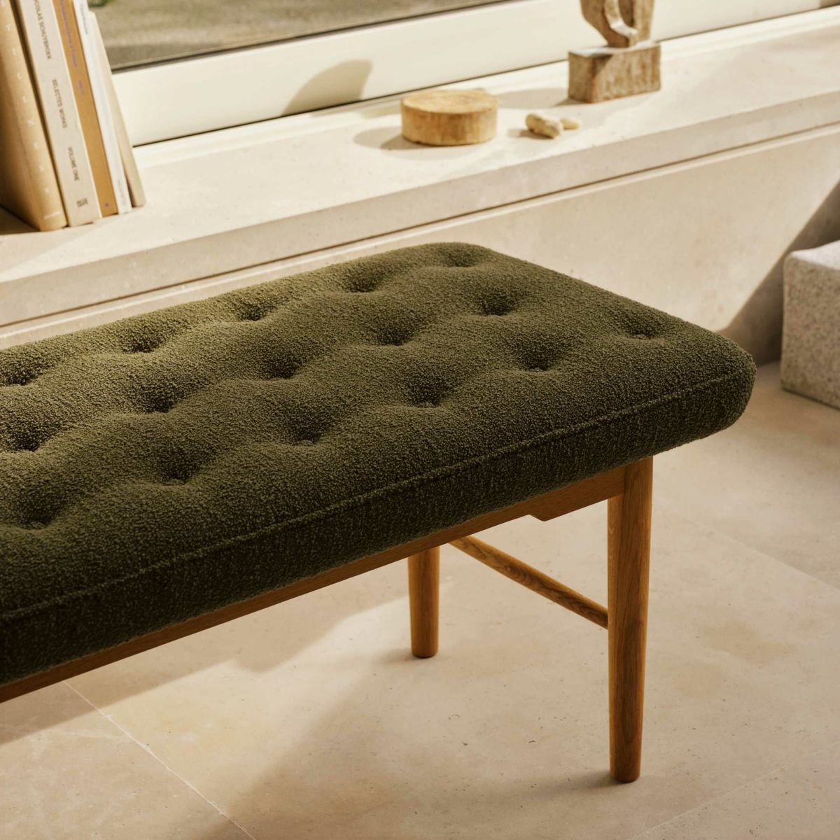 CARL HANSEN & SON（カール・ハンセン＆サン） / VLA75S FOYER SERIES（ホイエ ベンチ） / オーク材・オイル仕上げ / Tiree 9667