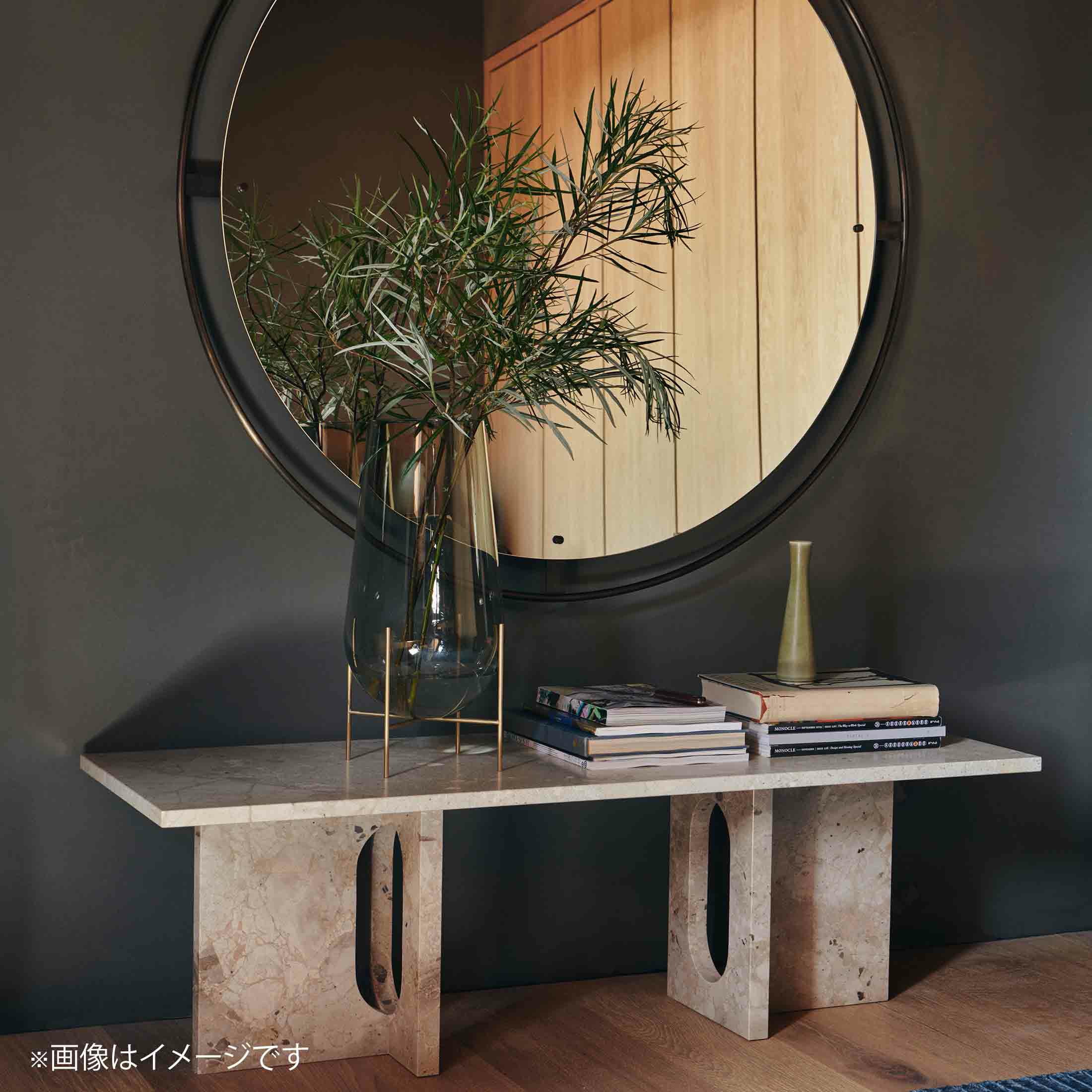 Audo Copenhagen（オドー・コペンハーゲン） / ÉCHASSE BASE L （イシャスベースL） / Smoked Glass / フラワーベース