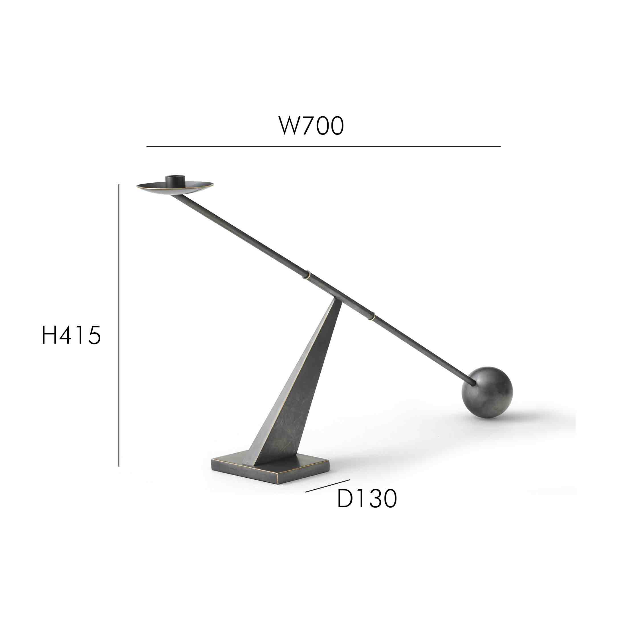 Audo Copenhagen（オドー・コペンハーゲン） / INTERCONNECT CANDLE HOLDER /  Large（インターコネクト キャンドルホルダー） /Brass / キャンドルホルダー