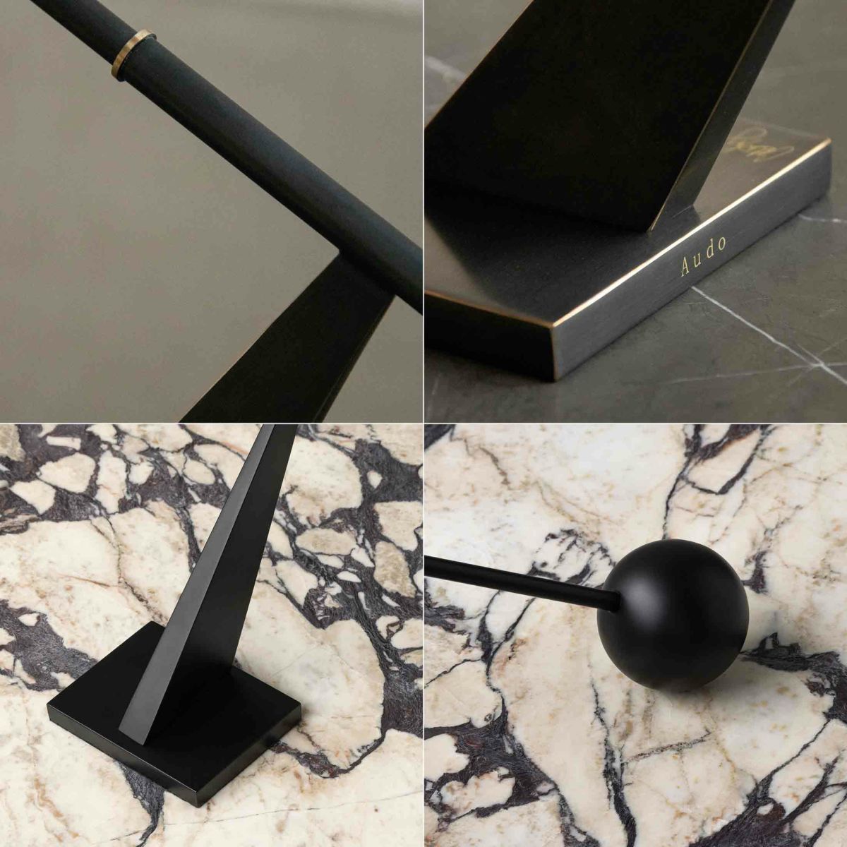 Audo Copenhagen（オドー・コペンハーゲン） / INTERCONNECT CANDLE HOLDER /  Large（インターコネクト キャンドルホルダー） /Brass / キャンドルホルダー