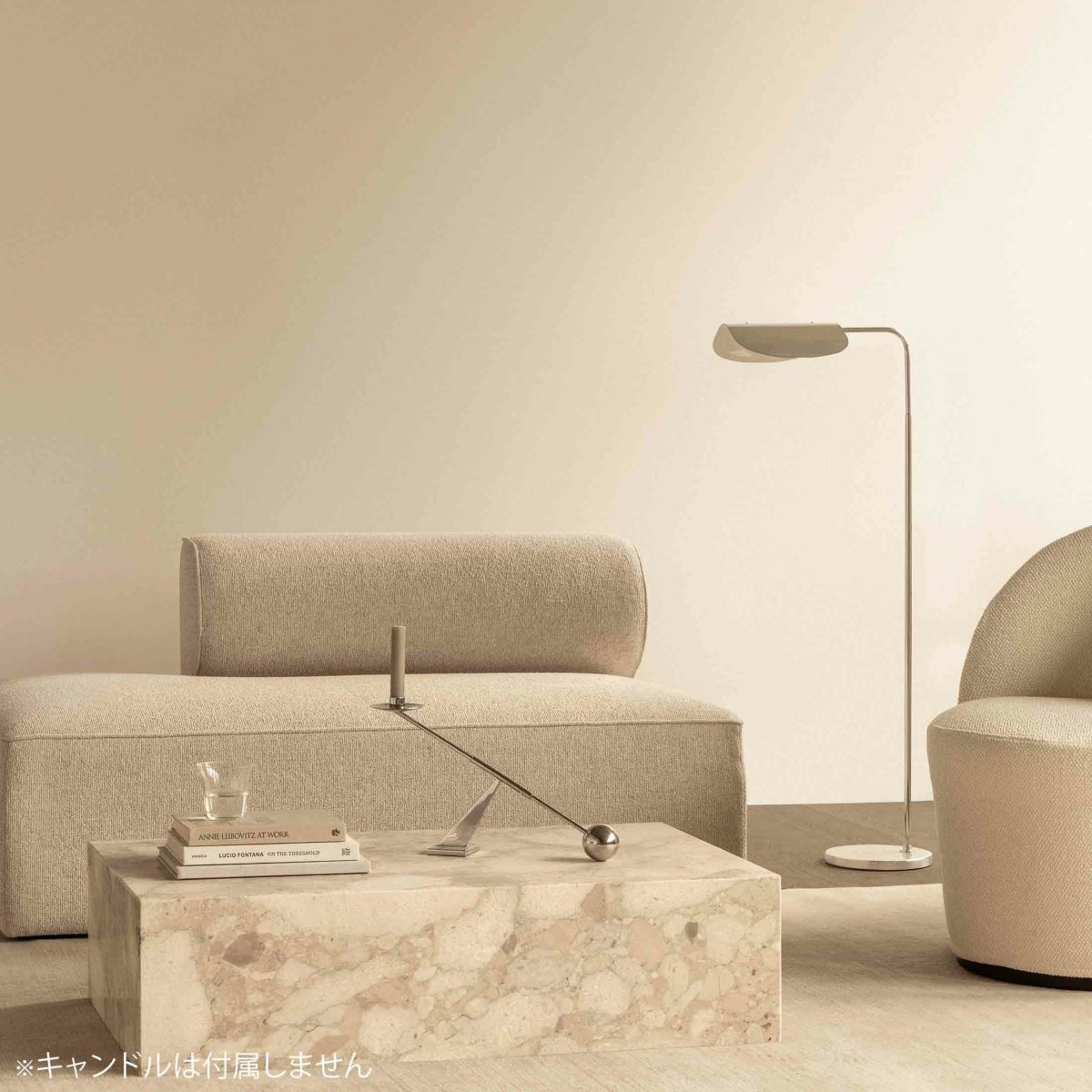 Audo Copenhagen（オドー・コペンハーゲン） / INTERCONNECT CANDLE HOLDER /  Large（インターコネクト キャンドルホルダー） /Brass / キャンドルホルダー