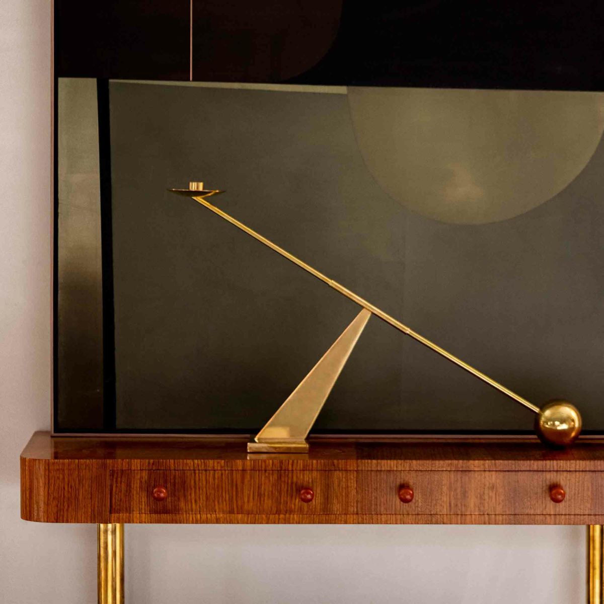 Audo Copenhagen（オドー・コペンハーゲン） / INTERCONNECT CANDLE HOLDER /  Large（インターコネクト キャンドルホルダー） /Brass / キャンドルホルダー