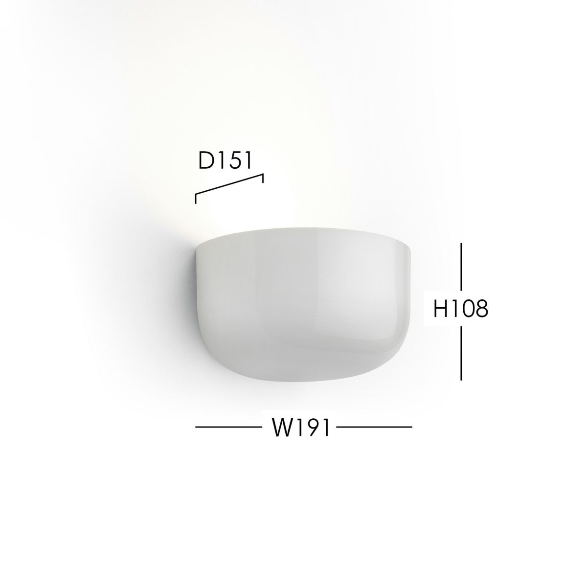 FLOS（フロス） / BELLHOP WALL UP（ベルホップ ウォールアップ） / 全6色 / ウォールランプ