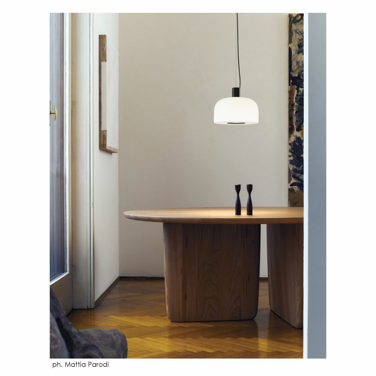 FLOS（フロス） / BELLHOP GLASS S1（ベルホップ ガラス） / 取付簡易仕様 / Φ330 / 全3色 / ペンダントライト