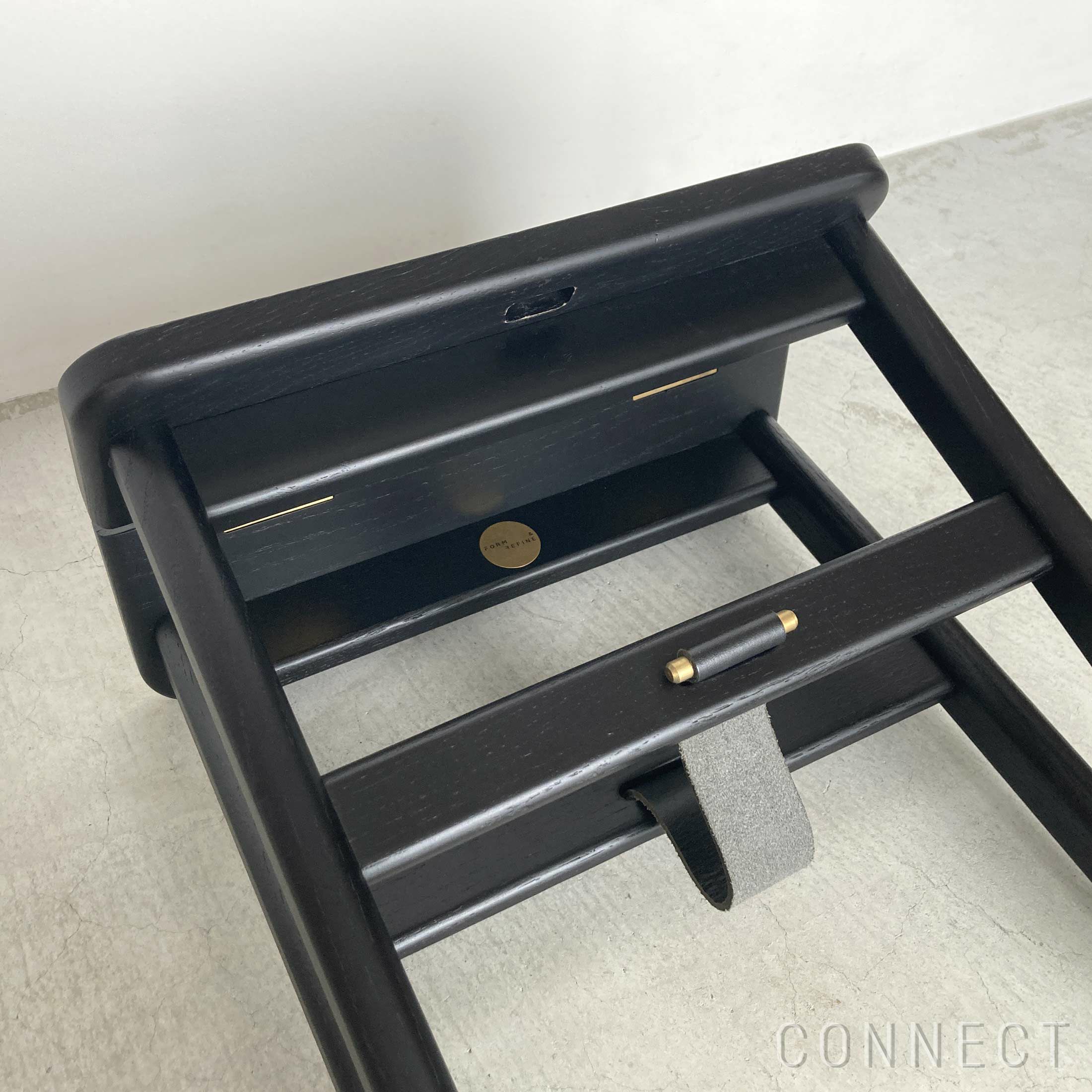 【アウトレット】FORM & REFINE（フォーム&リファイン） / Angle Stool（アングルスツール） / ブラックオーク / スツール / No.01