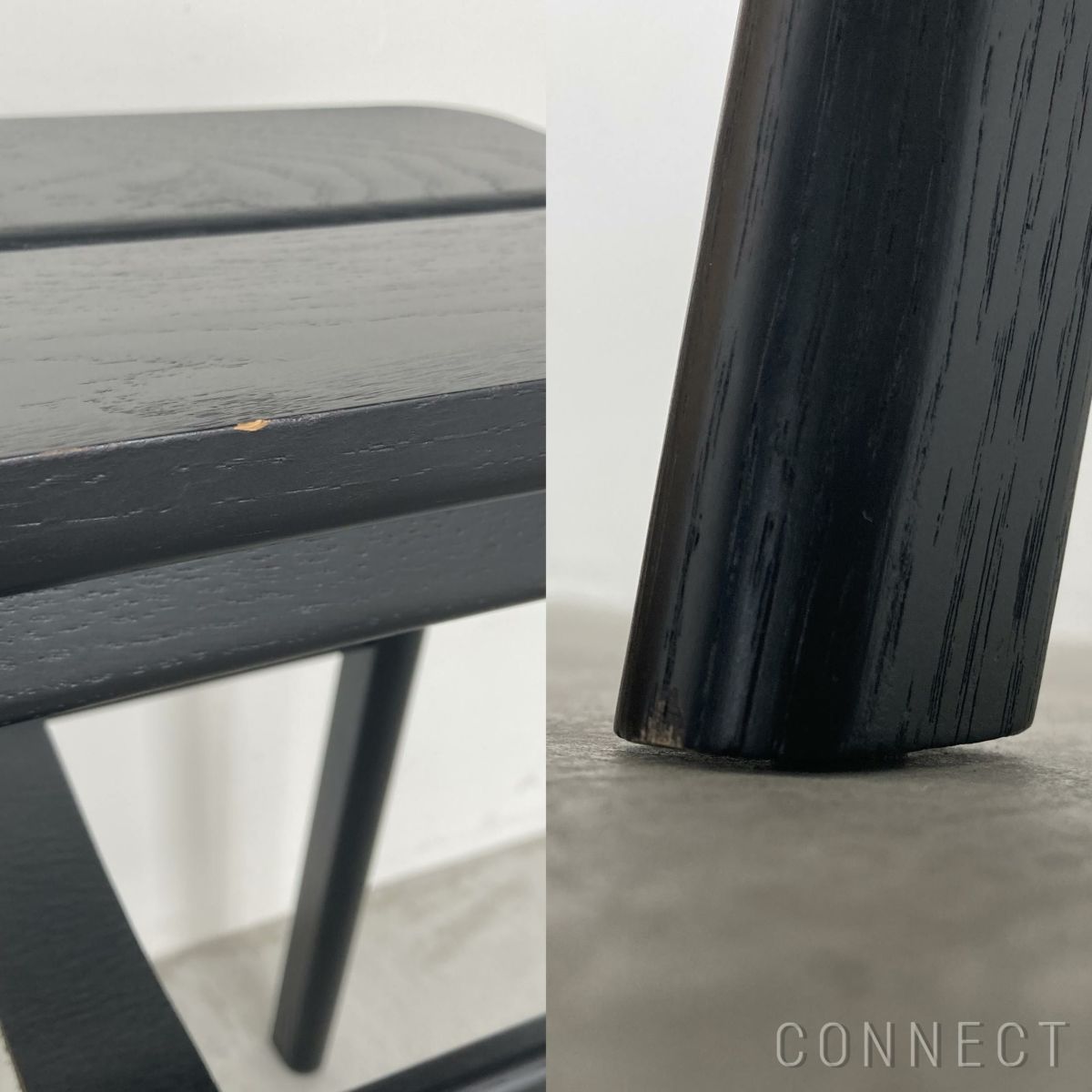 【アウトレット】FORM & REFINE（フォーム&リファイン） / Angle Stool（アングルスツール） / ブラックオーク / スツール / No.01