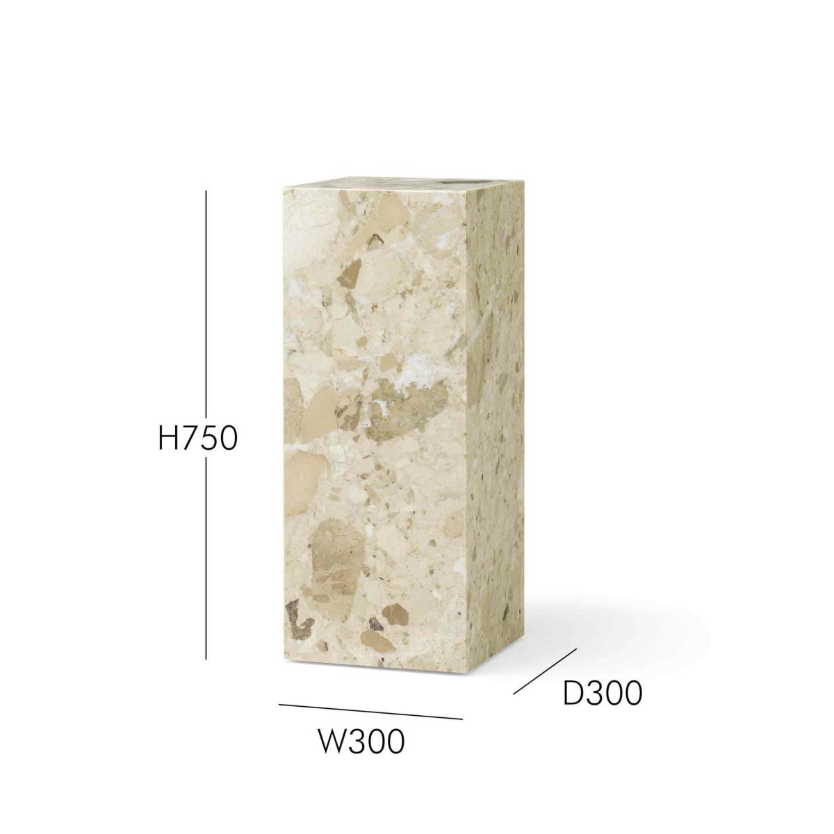 Audo Copenhagen（オドー・コペンハーゲン） / PLINTH PEDESTAL（プリンスペデスタル） / 全6色 / サイドテーブル