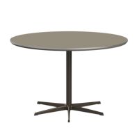 FRITZ HANSEN（フリッツ・ハンセン） / TABLE SERIES（テーブルシリーズ）A825 / 円テーブル / ブラウンオッタワ / ブラウンブロンズ脚 / Φ120cm