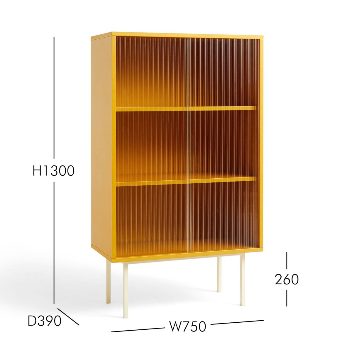 HAY（ヘイ） / COLOUR CABINET TALL DOOR（カラーキャビネット トールドア） / イエロー / キャビネット
