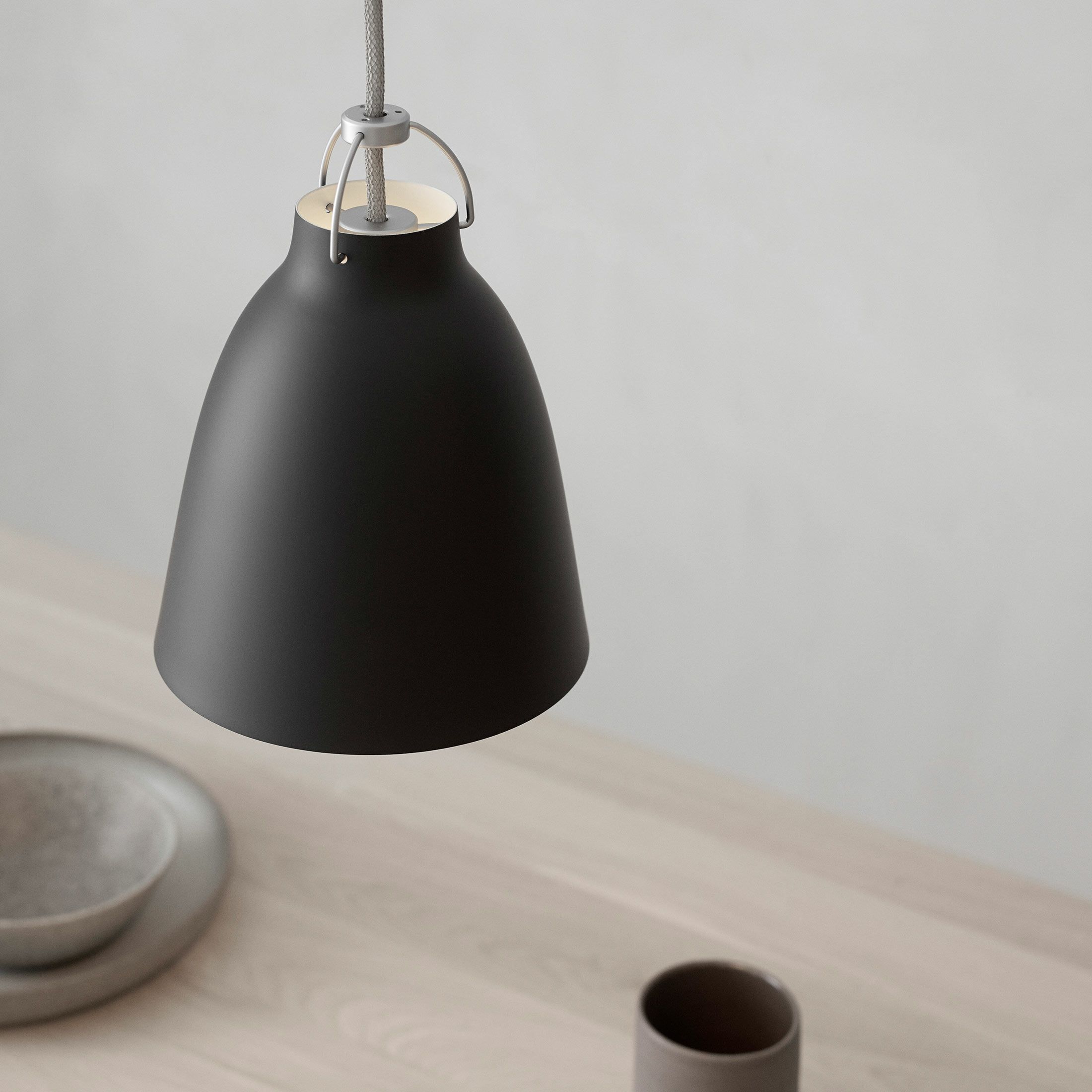 FRITZ HANSEN（フリッツ・ハンセン） / Caravaggio Matt（カラヴァッジオ マット） / ブラック / P1：φ165mm / ペンダントライト