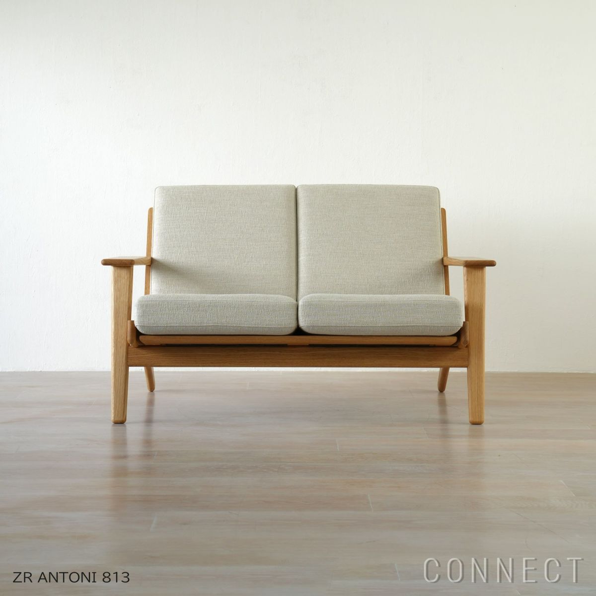 CARL HANSEN & SON（カール・ハンセン＆サン） / CH292 ソファ / オーク材・オイル仕上げ / ZR ANTONI 813 / CH290 SERIES / 2人掛け