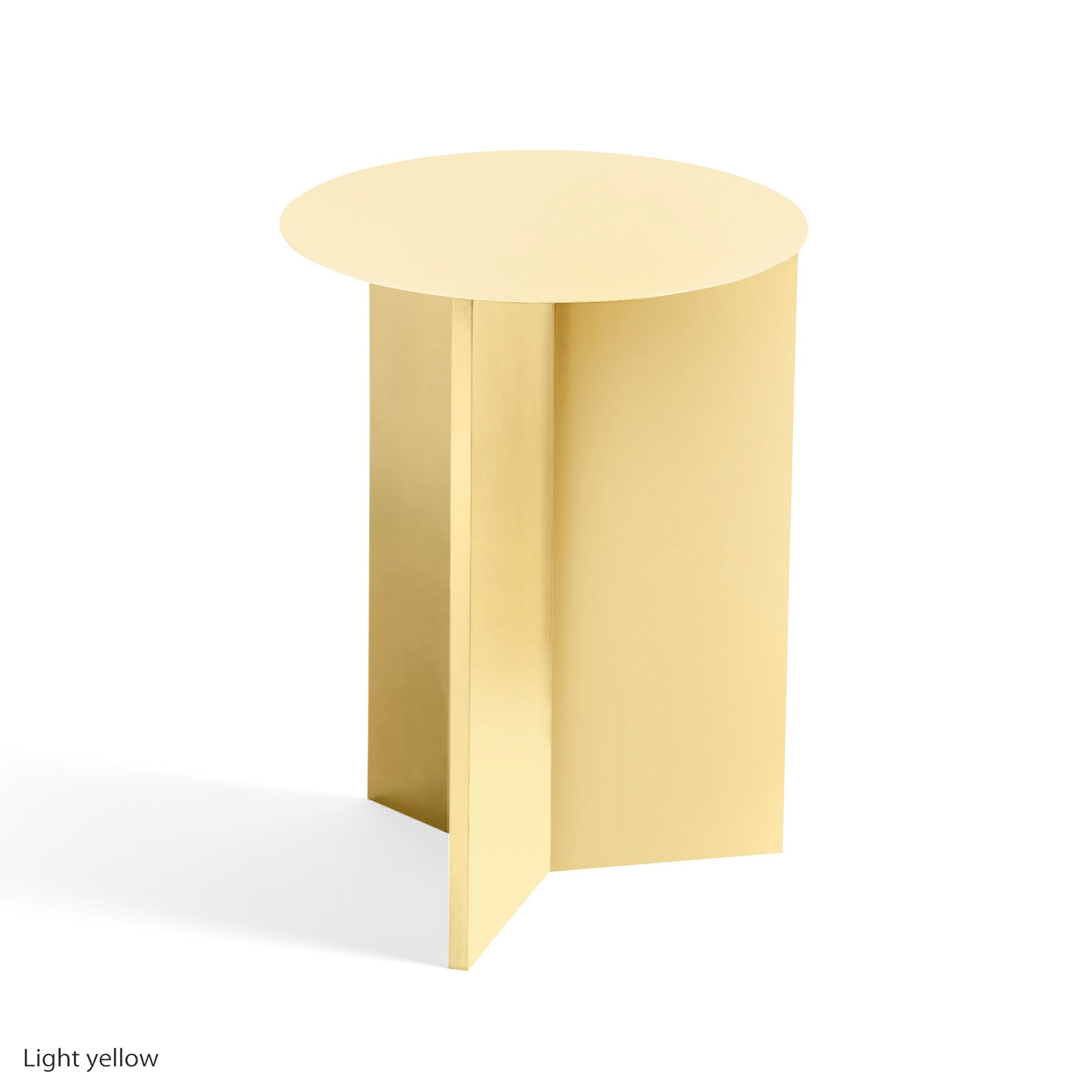 サイドテーブル・ナイトテーブル・ローテーブル HAY SLIT TABLE HIGH YELLOW HAY（ヘイ） / SLIT TABLE（スリットテーブル） / HIGH / Φ35×H47cm