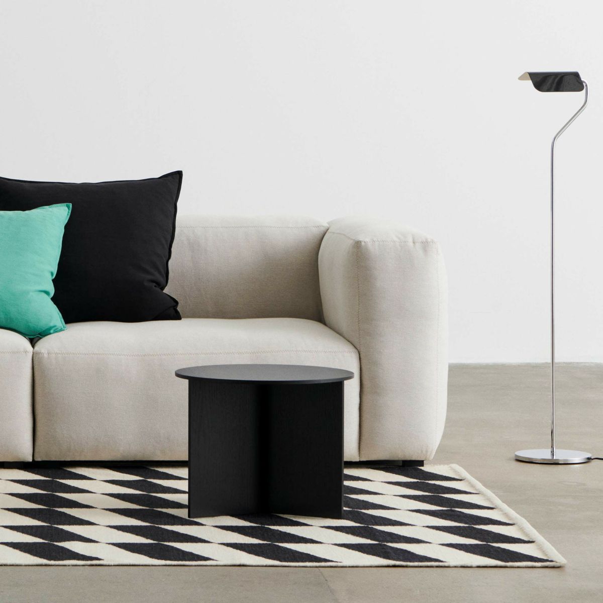 HAY（ヘイ） / SLIT TABLE（スリットテーブル） / ROUND / Φ45×H35.5cm / 全3色 / サイドテーブル