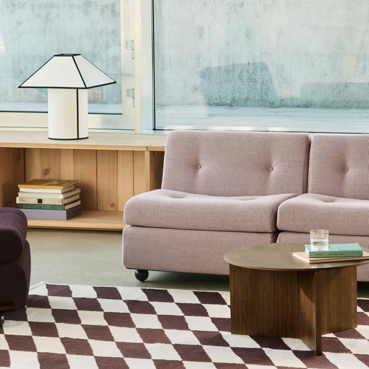 HAY（ヘイ） / SLIT TABLE（スリットテーブル） / WOOD XL / Φ65×H35.5cm / ウォルナット / コーヒーテーブル